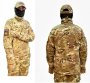 Тактическая флисовая куртка кофта мультикам Gongtex Tactical Mission Fleece Jacket